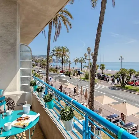 L14 2p Promenade Vue Climatise, Spacieux/ Balcon Apartment